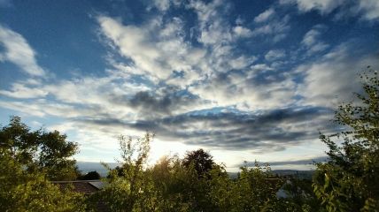 Dreiteiliges Wetter. Vorhersage