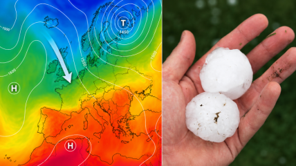 Kräftige Gewitter leiten zum Wochenende einen Wetterumschwung ein. Vorhersage