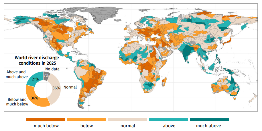 Weltwetterorganisation: Der globale Wasserkreislauf gerät aus den Fugen Thema des Tages