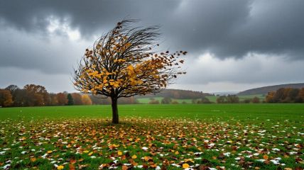 Dienstag nochmals Spätsommer, danach herbstelt's Vorhersage