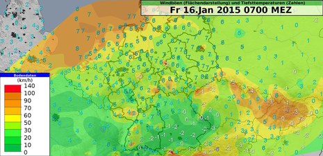 Wie verlief die vergangene Nacht? Sturmtief HERMANN brachte dem Nordseeumfeld nochmals verbreitet Sturmböen mit Windgeschwindigkeiten von 65 bis 85 km/h, auf den Inseln teils auch schwere Sturmböen um 95 km/h. 