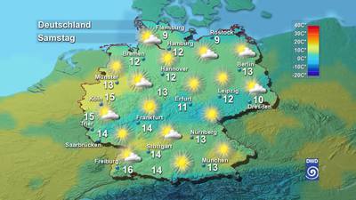 Spätestens am Wochenende setzt sich in ganz Deutschland schönes Wetter durch. 