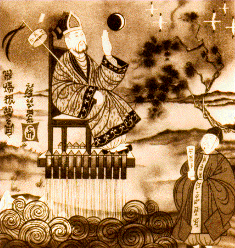 Wan Hu (oder Tao Chengdao), eine weitgehend legendäre und historisch nicht belegte Persönlichkeit, die während der Ming-Dynastie einen Raketenflug gewagt haben soll und gelegentlich als erster Astronaut der Geschichte bezeichnet wird.