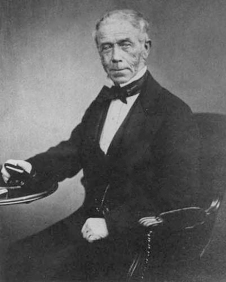 Fotografie von Thomas MacLear, 1860, Quelle: Materialscientist über Wikimedia Commons