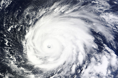 Hurrikan Igor im September 2010