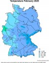 Temperatur Februar 2024