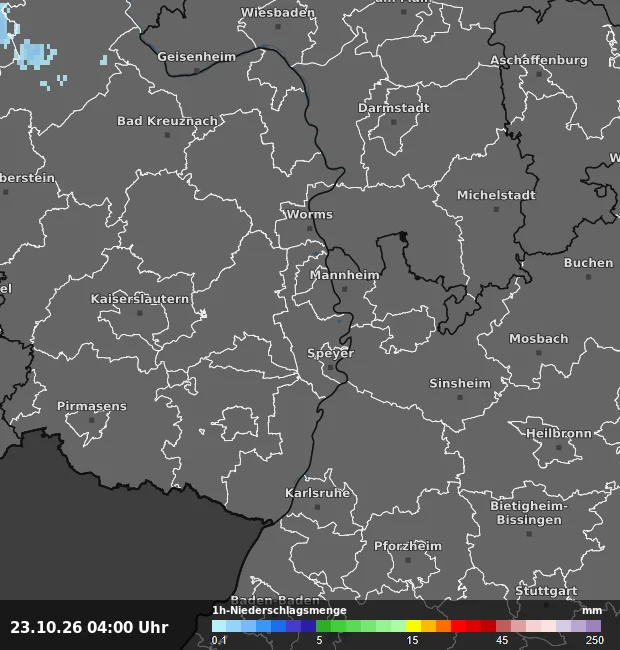 1h-Niederschlagsmenge Rhein-Pfalz-Kreis