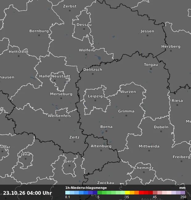 1h-Niederschlagsmenge Leipzig (Kreisfreie Stadt)