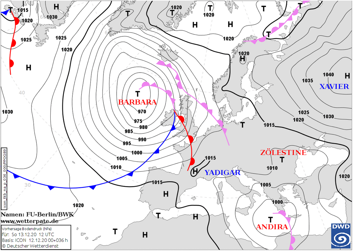 Hoch- Und Tiefdruckgebiete Einfache Erklärung Weibliche Tiefs und männliche Hochs gehen in den Endspurt - Wetterdienst.de