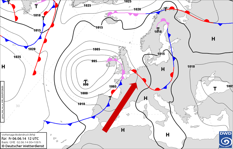 Auf die Windrichtung kommt es an - Wetterdienst.de