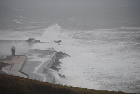 Sturm auf Helgoland