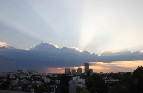 Sonnenaufgang über Offenbach a.Main