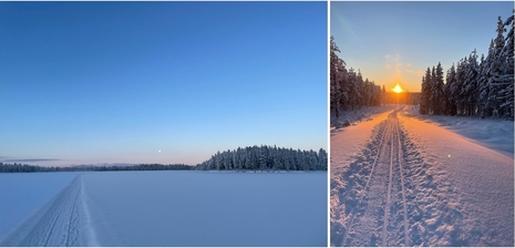 Landschaftsbilder aus Lappland
