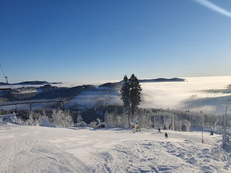 Bild von Winterberg im Sauerland um 08 UTC (Quelle David Bötzel)