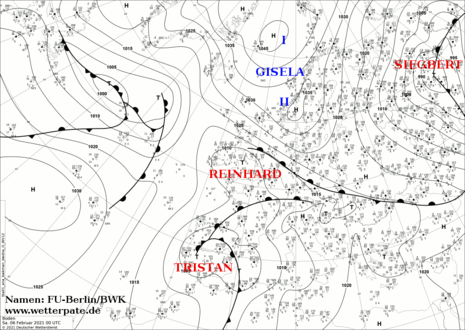 Frontenanalyse 8.2.2021 (Quelle www.wetterpate.de)