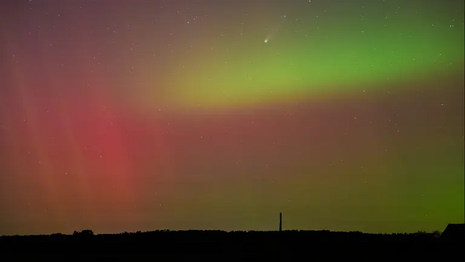 Abb. 1: Foto von Polarlichtern.