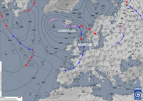 Bodenanalyse vom 13.04.2025, 06 UTC