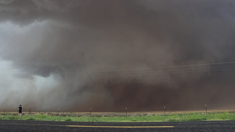 Wedge-Tornado bei Morton, TX, 05.06.2025. Quelle: Felix Dietzsch