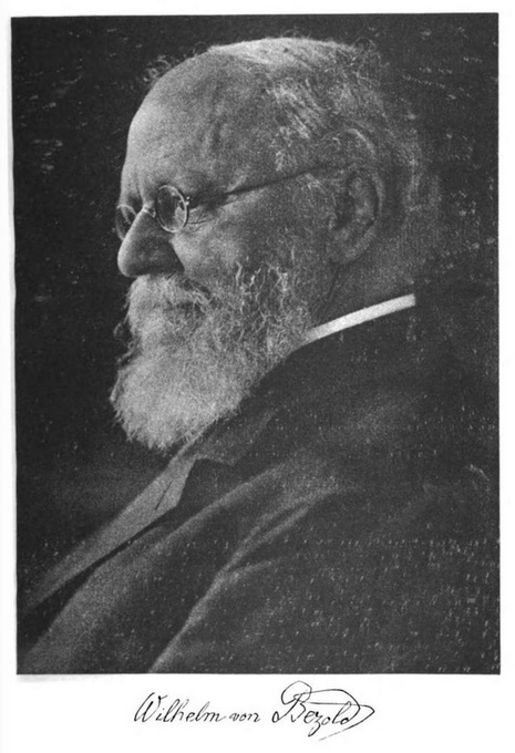 Wilhelm von Bezold, ca. 1906, Rudolf Dührkoop (1848-1918), Quelle: Illustrierte Aeronautische Mitteilungen 11, Nr. 4, 1907, S. 105, Verlag Trübner, Straßburg, über Wikimedia Commons