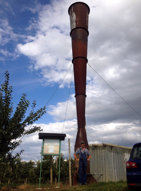 moderne Hagelkanone (Quelle: DRadio Wissen / Vera Pache)