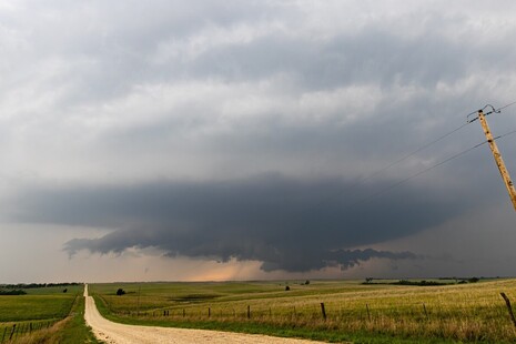 Am 18. Mai kündigte sich die nächste Schwergewitterlage an, glücklicherweise blieb ein Tornado-Outbreak jedoch aus.