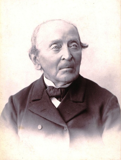 Ignacy Domeyko, 1888, Quelle: Algimantas Grigelis, Leonora Živile Gelumbauskaite: Last journey to motherland of great explorer of Andean geology, The Lithuanian Academy of Sciences, Vilnius, über Wikimedia Commons