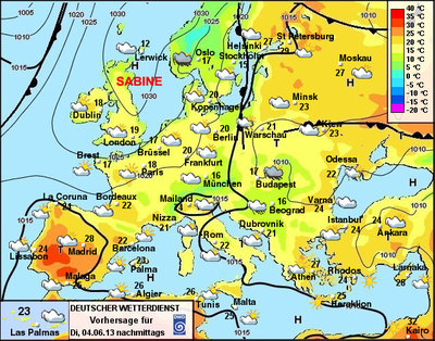 Wetterkarte