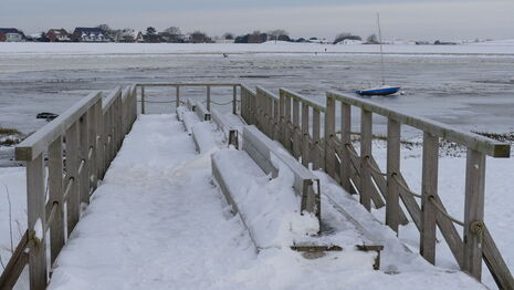 Winter auf Norderney (Nds.)